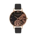 Γυναικείο Ρολόι Olivia Burton OB16AM97 (38 mm)(Black)