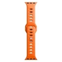 Belt 3MK Silicone Watch Strap Apple Watch 4/5/6/7/SE/8/9/10 40/41/42mm orange