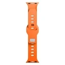 Belt 3MK Silicone Watch Strap Apple Watch 4/5/6/7/SE/8/9/10 40/41/42mm orange