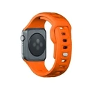 Belt 3MK Silicone Watch Strap Apple Watch 4/5/6/7/SE/8/9/10 40/41/42mm orange