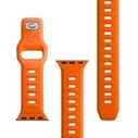 Belt 3MK Silicone Watch Strap Apple Watch 4/5/6/7/SE/8/9/10 40/41/42mm orange