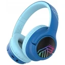 PowerLocus Bobo Kids Wireless/Wired Over‑Ear Headphones Blue