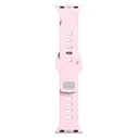 3MK Silicone Watch Strap for Apple Watch 42/44/45/49 mm pink/powder pink
