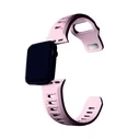 3MK Silicone Watch Strap for Apple Watch 42/44/45/49 mm pink/powder pink