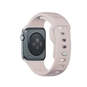 3MK Silicone Watch Strap for Apple Watch 4/5/6/7/8/9/SE/Ultra 42/44/45/49mm pink-beige/latte