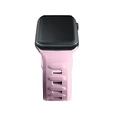 3MK Silicone Watch Strap for Apple Watch 4/5/6/7/SE/8/9/10 40/41/42mm pink/powder pink