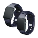 Strap 3MK Silicone Watch Strap Apple Watch 4/5/6/7/SE/8/9/10 40/41/42mm grey