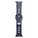 Strap 3MK Silicone Watch Strap Apple Watch 4/5/6/7/SE/8/9/10 40/41/42mm grey