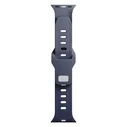 3MK Silicone Watch Strap for Apple Watch 4/5/6/7/8/9/SE/Ultra 42/44/45/49mm grey