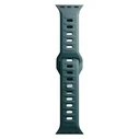 3MK Silicone Watch Strap for Apple Watch 4/5/6/7/SE/8/9/10 40/41/42mm green/evergreen