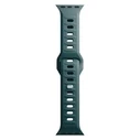 3MK Silicone Watch Strap for Apple Watch 4/5/6/7/8/9/SE/Ultra 42/44/45/49mm green/evergreen