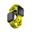 3MK Silicone Watch Strap for Apple Watch 4/5/6/7/SE/8/9/10 40/41/42mm yellow