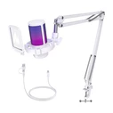Maono DGM20S Dynamic USB Type-C Microphone with Shock Mount - White
