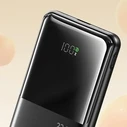 AWEI P76K powerbank 10000mAh 22.5W Digital Display black