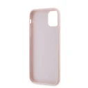 Karl Lagerfeld KLHCN61PQDSMGP Apple iPhone 11 / XR hardcase Diagonal Quilted Script pink