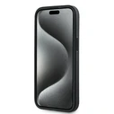 Karl Lagerfeld KLHCP14SPQDSMGK Apple iPhone 14 / 15 / 13 hardcase Diagonal Quilted Script black
