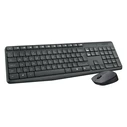 Logitech MK235 Ασύρματο Πληκτρολόγιο και Ποντίκι (Σετ)