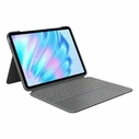 Θήκη Tablet Logitech iPad Air 2024 | iPad Air 2022 Γκρι Ισπανικό Qwerty