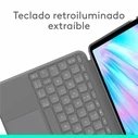 Θήκη Tablet Logitech iPad Air 2024 | iPad Air 2022 Γκρι Ισπανικό Qwerty