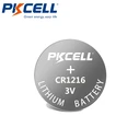 Button Lithium Battery Pkcell CR1216-1B