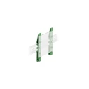 DELOCK Hutschienenclip για πλακέτα 122 mm, 4 τεμάχια