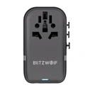 BlitzWolf BW-TA2 Αντάπτορας Πρίζας (Type G σε Type C) με θύρα USB