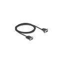 DELOCK Serial Cable RS-232 D-Sub9 F to D-Sub9 F, power on pin 9, 2 m (Model 87838, SKU 513472)