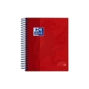 Oxford Set of 5 Spiral Notebooks 120 Leaves White Pages Hard Cover Assorted Colors S8422271