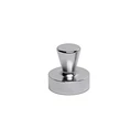 MAUL Νεοδυμίου Κωνικός Μαγνήτης Ø32 mm, 22 kg, Σετ 2, ανοιχτό ασημί (MPN 6168996)