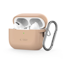 Case Tech-Protect Silicone Hook Apple Airpods Pro 1 / 2 Cafe Latte