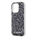 Case Karl Lagerfeld KLHCP15XHZBPKCCU Apple iPhone 15 Pro Max Zebra With Cord purple/purple