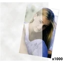 Daiber Θήκες Glassine 1x1000 Λευκό 70x100 mm (43007)