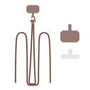 Phone leash Tech-Protect C5s Rope Crossbody Strap Chocolate Brown