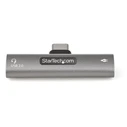 Αντάπτορας USB C Startech CDP2CAPDM Ασημί