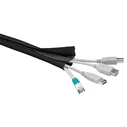 Δεματικά Καλωδίων Goobay 51919, Φ 40mm, 1.8m, μαύρο