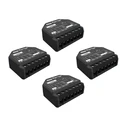 Shelly 2PM Gen3 X4 Smart Switch 2 Καναλιών Wi‑Fi, Bluetooth & RF 10A (4 τμχ)