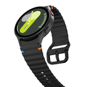Tech-Protect Silicone Sport Band for Samsung Galaxy Watch 4/5/5 Pro/6/7/FE Black