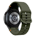 Tech-Protect Silicone Sport Strap Samsung Galaxy Watch 4/5/5 Pro/6/7/FE Army Green