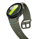 Tech-Protect Silicone Sport Strap Samsung Galaxy Watch 4/5/5 Pro/6/7/FE Army Green