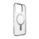Case Speck Presidio Perfect-Clear Grip ClickLock & MagSafe Apple iPhone 16 Pro (Clear / Chrome Finish / Serene Silver)