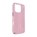 Case Speck Presidio2 Grip ClickLock & MagSafe Apple iPhone 16 Pro (Wednesday Pink / Boysenberry Purple / White)