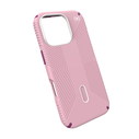 Case Speck Presidio2 Grip ClickLock & MagSafe Apple iPhone 16 Pro (Wednesday Pink / Boysenberry Purple / White)