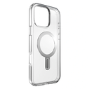 Case Speck Presidio Perfect-Clear ClickLock & MagSafe Apple iPhone 16 Pro Max (Clear / Chrome Finish / Serene Silver)