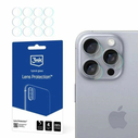 Hybrid glass for camera lens 3MK Lens Protect Apple iPhone 16 Pro Max [4 PACK]