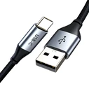 Καλώδιo USB Cabletime 2.0 σε Type-C C160, 5A, 0.25m, μαύρο