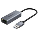Αντάπτορας Δικτύου USB Cabletime 2.0 σε RJ45 AML100, 100Mbps, 0.15m, γκρι