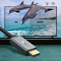 Καλώδιο HDMI Cabletime σε Mini DisplayPort CT-P03G4K, 4K, 1.8m, μαύρο
