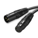 Καλώδιο Μικροφώνου Cabletime XLR 11B24, 3-pin, 24AWG, 20m, μαύρο
