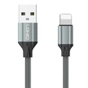 Καλώδιο Lightning Ldnio σε USB LS441, 12W, 1m, γκρι