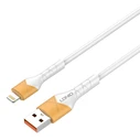 Καλώδιο Lightning Ldnio σε USB LS802, 30W, 2m, λευκό